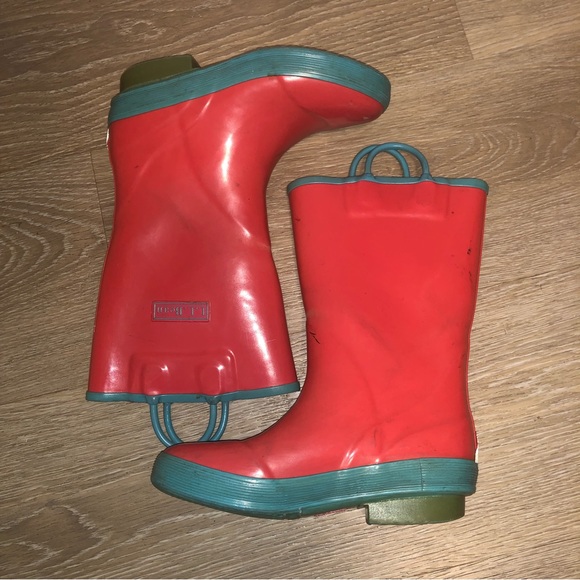 Ll Bean youth rubber rain boots size 13 - Picture 5 of 6
